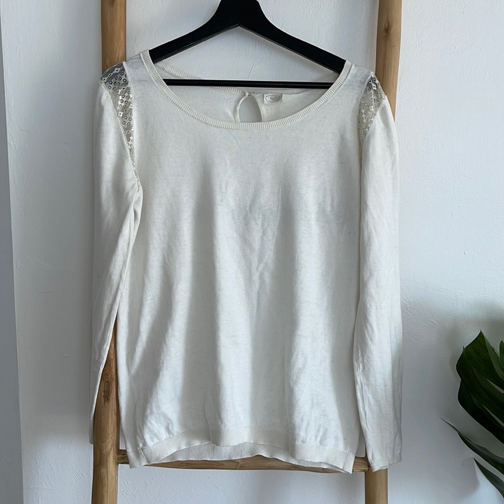 Des Petits Hauts sweat with lace